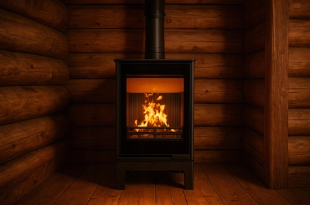 Piec wolnostojący koza 6,5 kW Kawmet HARITA S15i Basic Decor ECO EKOPROJEKT