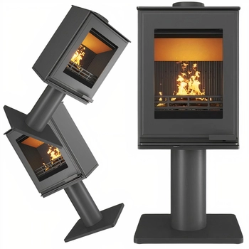 Piec wolnostojący koza 6,5 kW Kawmet HARITA S15i Leg ECO EKOPROJEKT