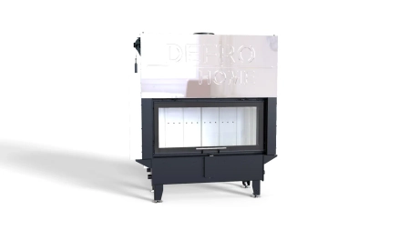 Wkład kominkowy z płaszczem wodnym Defro Home RIVA LA G SHORT