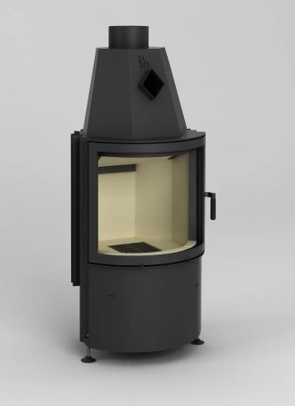 Wkład kominkowy powietrzny z półokrągłą szybą 8,8 kW Hajduk Prisma MR