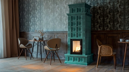 Wkład kominkowy powietrzny pionowy prosty Hajduk SMART 1VT-S