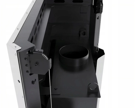 Wkład kominkowy prosty gilotyna 8 kW Eko Defro Impuls SM G Zestaw montażowy