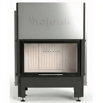 Wkład kominkowy prosty gilotyna Hajduk Volcano ATh-S 9 kW