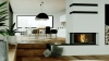 Wkład kominkowy z płaszczem wodnym Defro Home RIVA M BL G SHORT