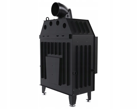 Wkład kominkowy powietrzny prosty 13 kW Defro Intra ME Zestaw montażowy