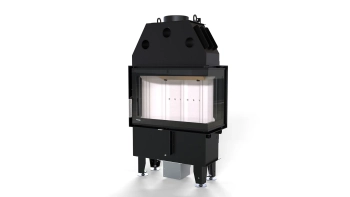 Wkład kominkowy prawy Defro Home INTRA SM BP Slim