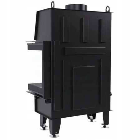 Wkład kominkowy prawy 9 kW Eko Defro Home Impuls SM BP Zestaw montażowy