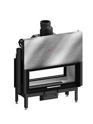 Wkład kominkowy powietrzny tunel gilotyna Hitze ARDENTE DUO 105x43.DGS