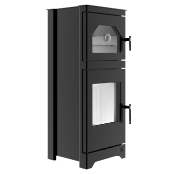 Piec kominkowy powietrzny z piekarnikiem Hitze Lynx O