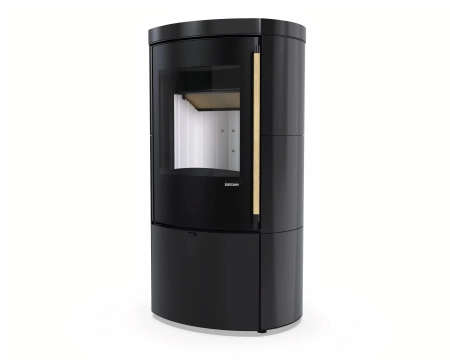 Defro Home Ceres KRM — piec wolnostojący na drewno 6 kW, klasa A+, Ekoprojekt