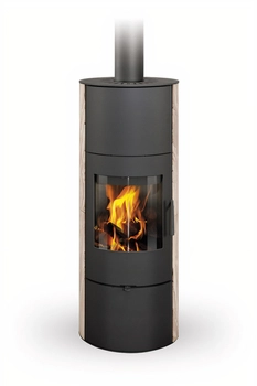Piec kominkowy akumulacyjny Romotop EVORA 04 AKUM piaskowiec