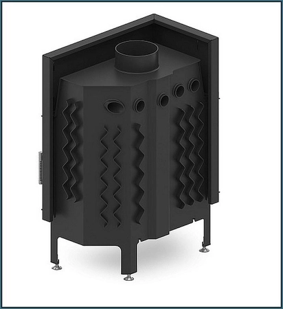 Wkład kominkowy powietrzny Hitze Albero AL14L.H