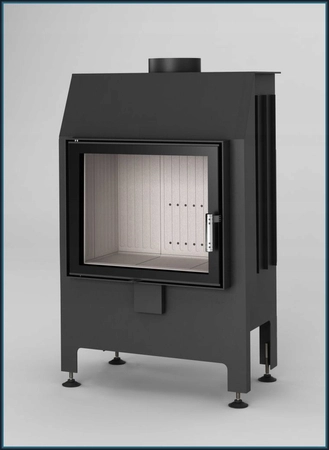 Wkład kominkowy powietrzny prosty Heatro 55