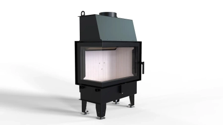 Wkład kominkowy powietrzny lewy Defro Home IMPULS SM BL