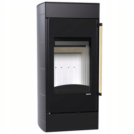 Piec kominkowy stalowy z płaszczem wodnym o mocy 9 kW Defro Home Hydrofire