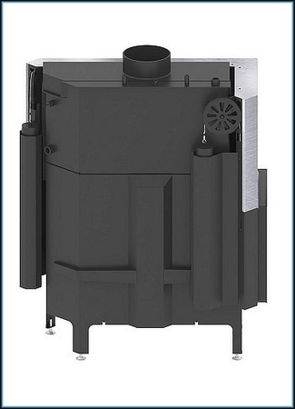 Wkład kominkowy Hitze z płaszczem wodnym AQUASYSTEM 90x41.LG