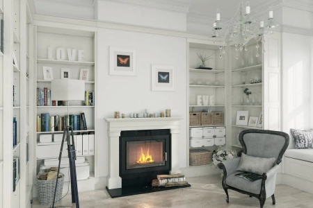Wkład kominkowy powietrzny Defro Home INTRA S