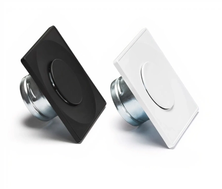 Anemostat metalowy prostokątny biały ASKV100-ML.B Ventlab