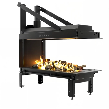 Kominek gazowy  trójstronny Hitze CALMA 120TU