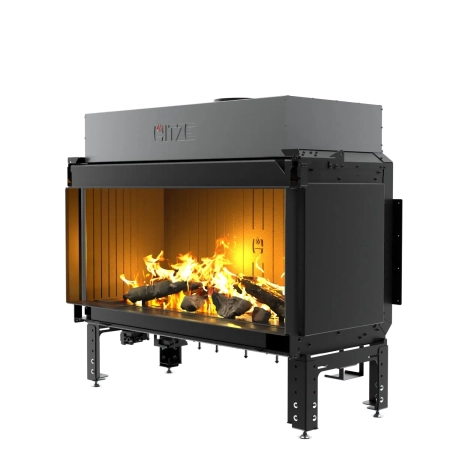 Kominek gazowy prosty Hitze CALMA 120S