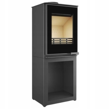 Piec wolnostojący koza 5,7 kW Kawmet HARITA S15v L-Box Decor ECO EKOPROJEKT