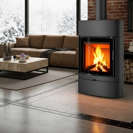 Piec kominkowy powietrzny Hajduk Elipse F3A