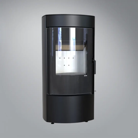 Piec kominkowy powietrzny czarny Defro Home CERES