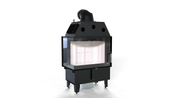 Wkład kominkowy lewy Defro Home INTRA SM BL