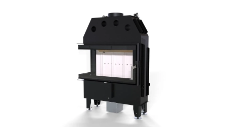 Wkład kominkowy lewy Defro Home INTRA ME BL