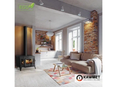 Piec kominkowy żeliwny Kawmet P7 LB (10,5 kW) ECO