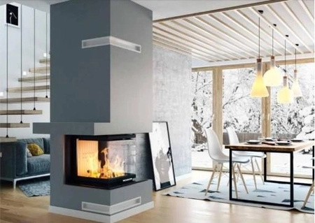 Wkład kominkowy powietrzny Hitze TRINITY TRI54X54x53.G