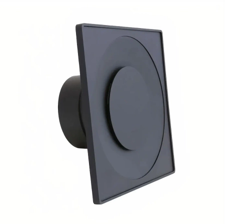 Anemostat metalowy prostokątny czarny ASKV125-ML.CZ Ventlab