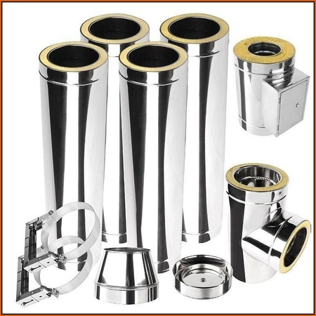 Komin Izolowany Żaroodporny SKDZ150x250/10,5 m Darco