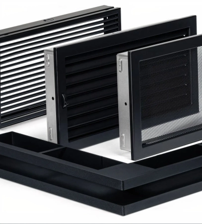 Luft prosty grafitowy V-OPEN KRVO-I-900x70-ML.GR Ventlab