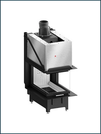 Wkład kominkowy powietrzny Hitze TRINITY TRI54X80x53.G