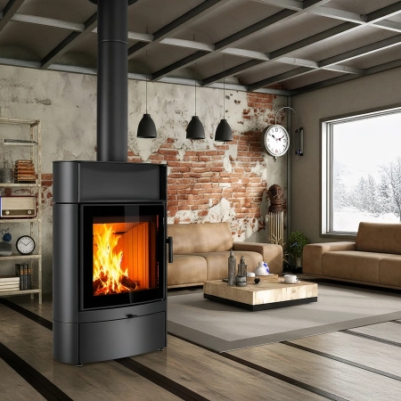 Piec kominkowy powietrzny Hajduk Elipse F3AN