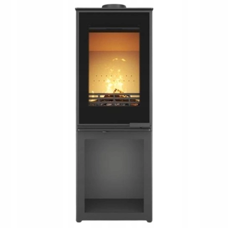 Piec wolnostojący stalowo żeliwny 9,5 kW KAWMET VENUS S16 L-Box Decor ECO