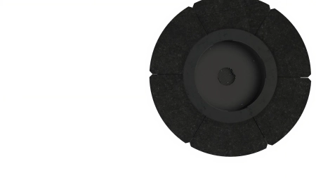 Palenisko ogrodowe Hetta Round 120 cm Black-Inox/Granit Viscount