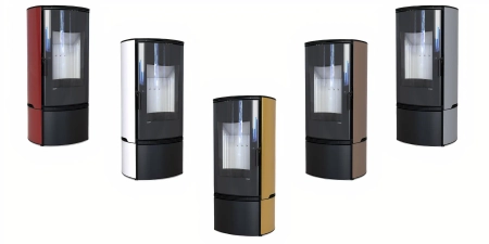 Piec kominkowy powietrzny Defro Home ORBIS