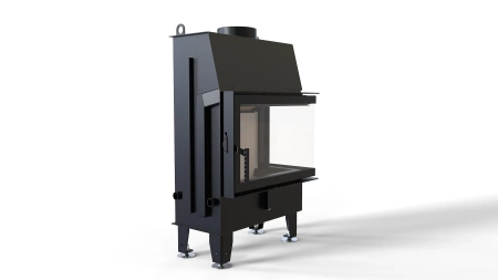 Wkład kominkowy powietrzny prawy Defro Home IMPULS SM BP