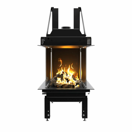 Kominek gazowy trójstronny Hitze CALMA 120TU