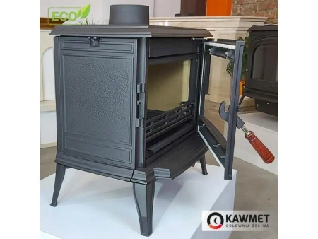 Piec kominkowy żeliwny Kawmet Premium PROMETEUS S11 ECO