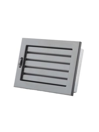 Kratka VENTLAB KRVZ190x170-ML.CZ z żaluzją ruchomą czarna