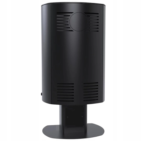 Piec kominkowy wolnostojący stalowy moc 9 kW Defro DEA TOP Przyłącze Zestaw