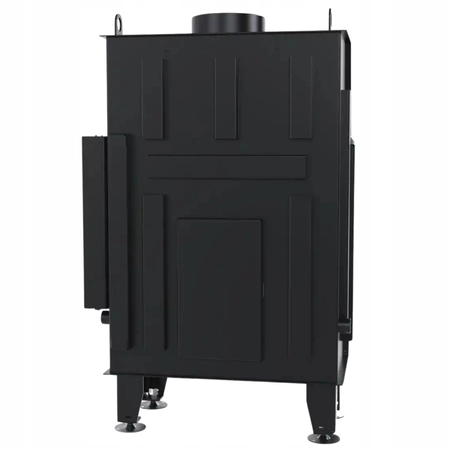 Wkład kominkowy prawy 9 kW Eko Defro Home Impuls SM BP Zestaw montażowy