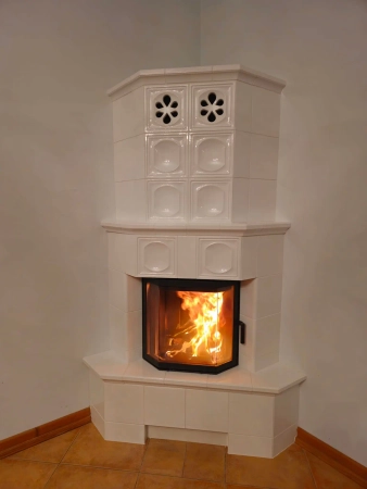 Wkład kominkowy powietrzny panoramiczny 10 kW Hajduk Prisma K