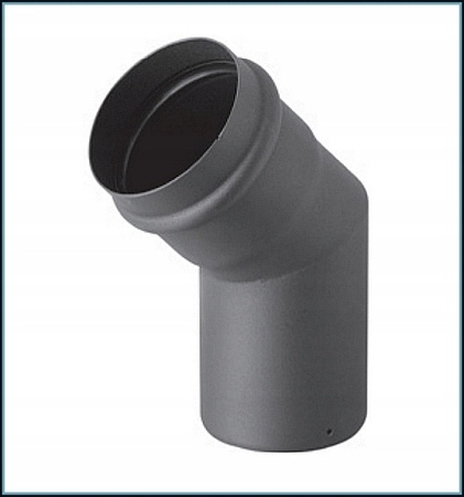 Kolano 45 stopni do pieców na pelet SPKP KS100/45-CZ1,2P Darco