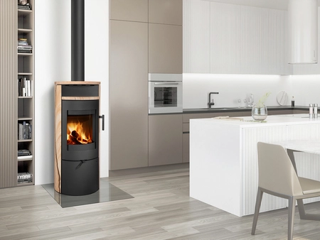 Piec kominkowy Romotop LUGO N 04 piaskowiec