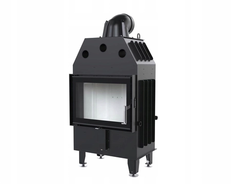 Wkład kominkowy prosty 10 kW Eko Defro Home Intra SM Mini Zestaw montażowy