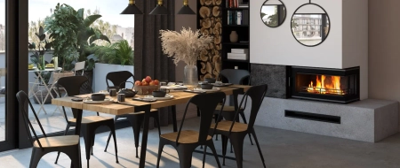 Wkład kominkowy żeliwny Kawmet W16 PB (13,5 kW) Eco